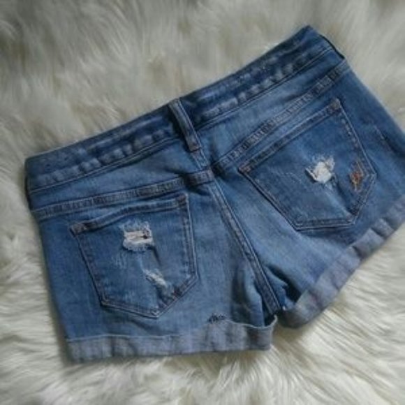 Express Jean Shorts Size 00 - Picture 7 of 8